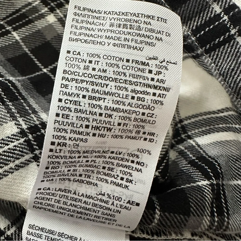 Gap Kids Long Sleeve Plaid Dress Size XS (4/5) Little Girls